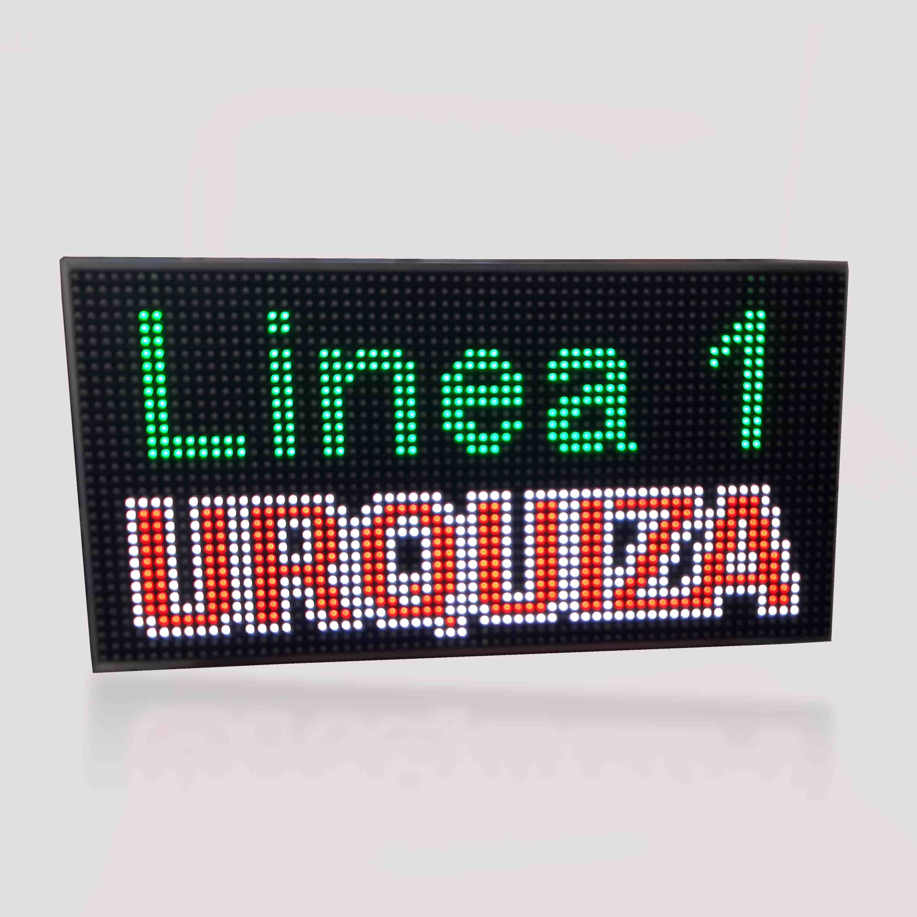 Pantalla Led para los Colectivos Microled