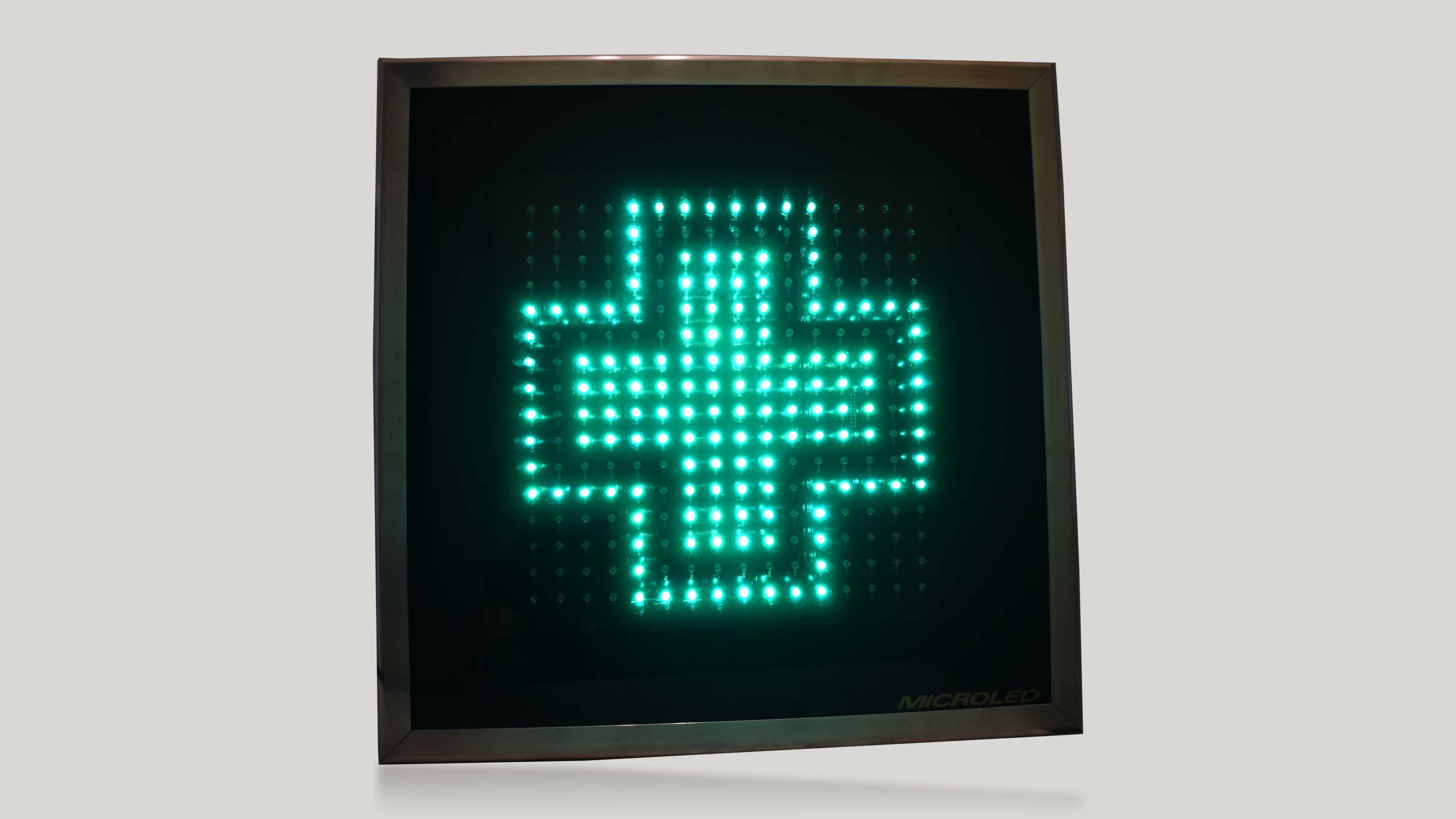 Cruz LED para farmacia modelo MICROLED CZ50HG
