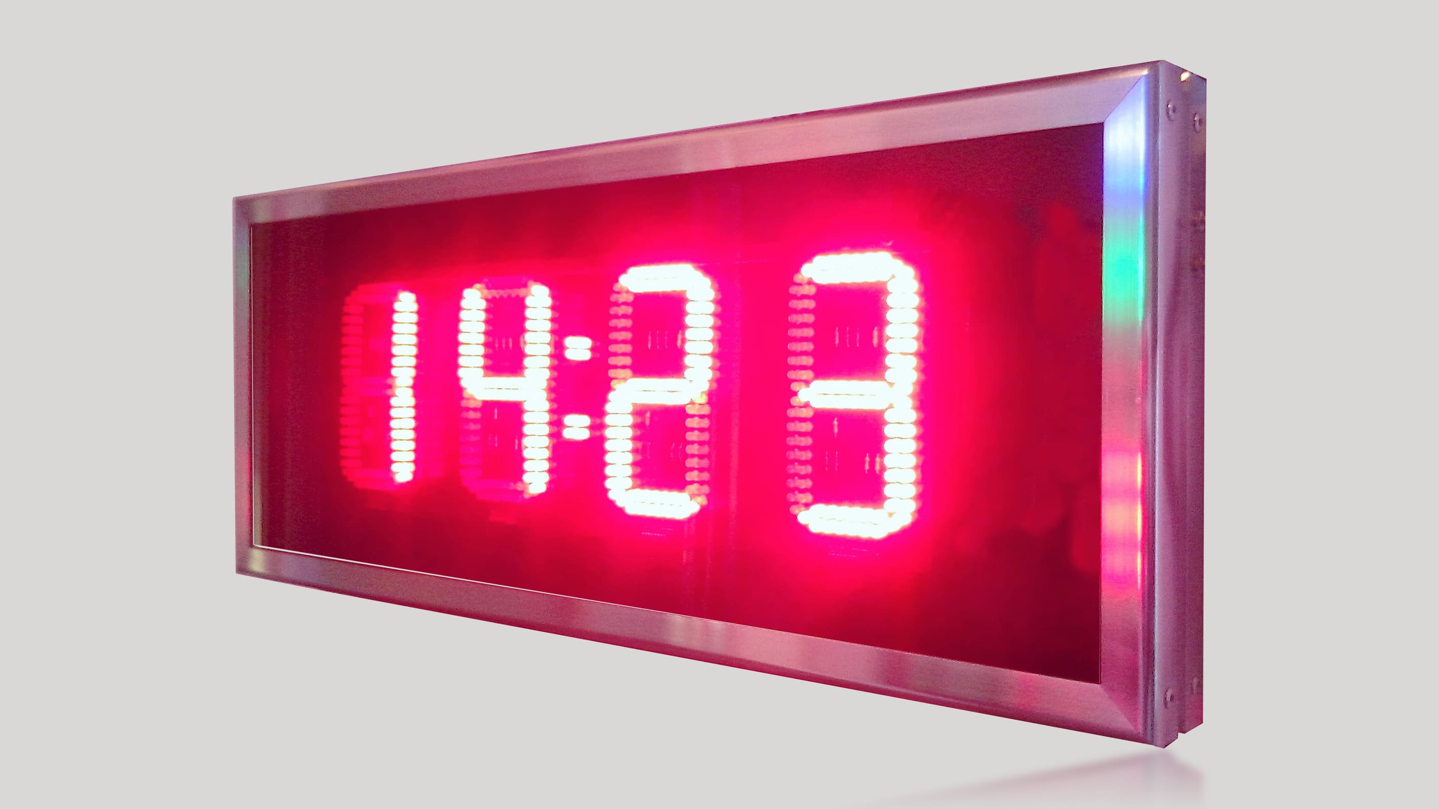 Reloj LED con termómetro modelo HT150HR