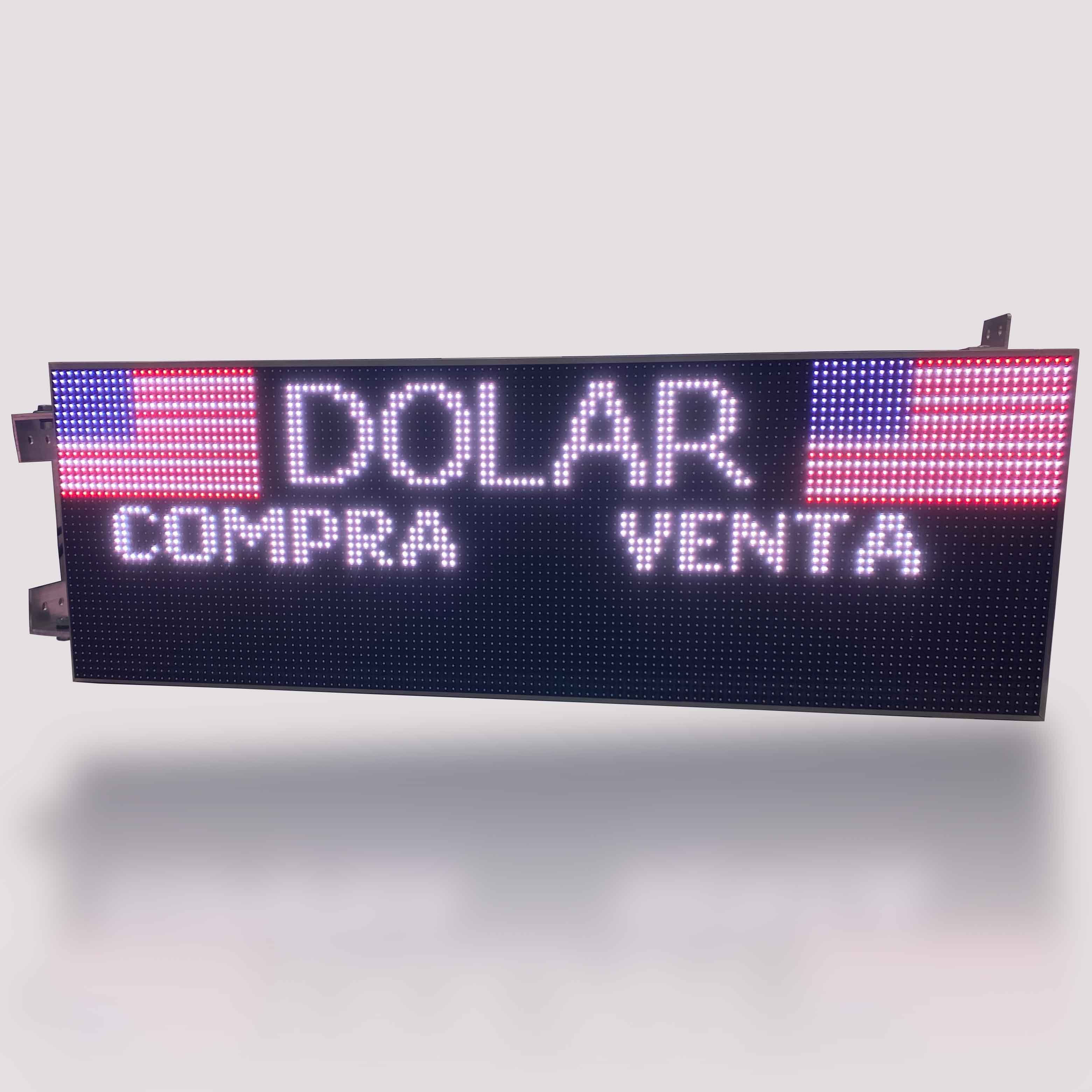 Pantalla Led Casa de Cambio Microled